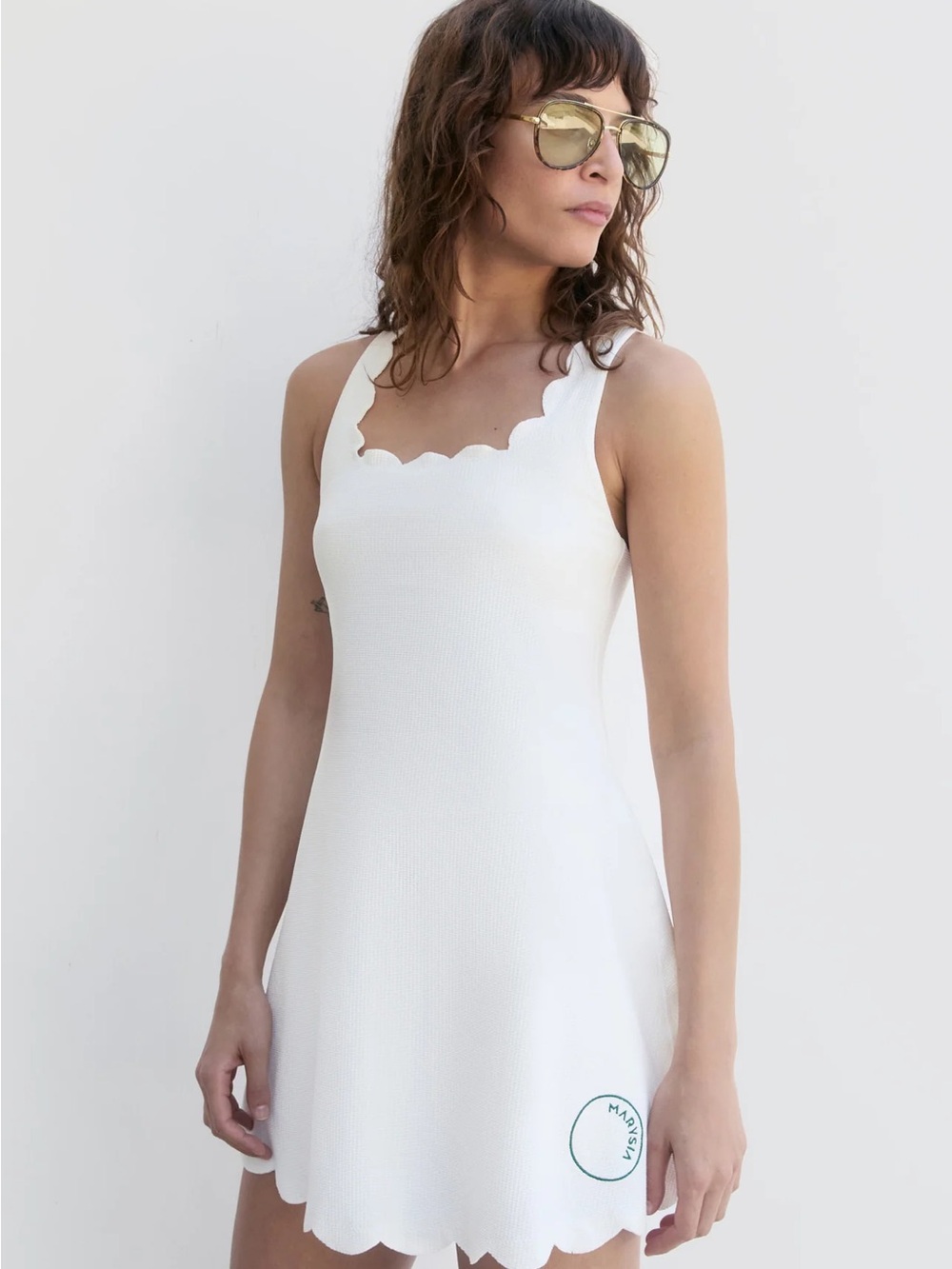Marysia Serena Dress in Coconut - Size M